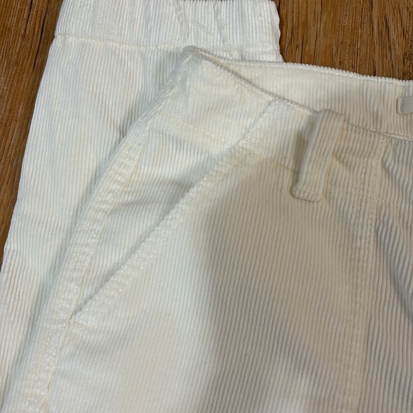 Banana Republic Cream/ White Corduroy Slim Joggers - Picture 4 of 5